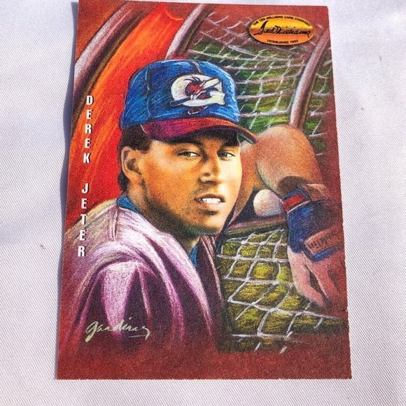 1994 Ted Williams card of Derek Jeter - Picture 4 of 15